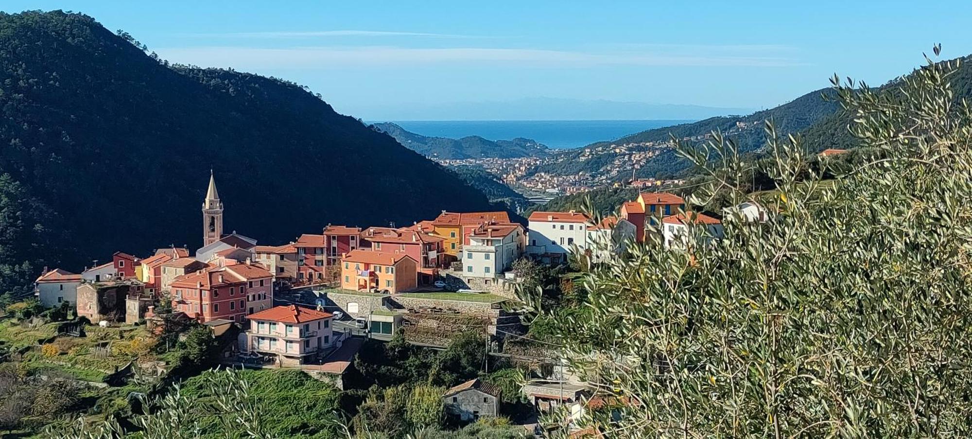 Camera Tra Le Cinque Terre, Camogli E Portofino. Vista Valle E Scorcio Mare All'Orizzonte Castiglione Chiavarese ภายนอก รูปภาพ